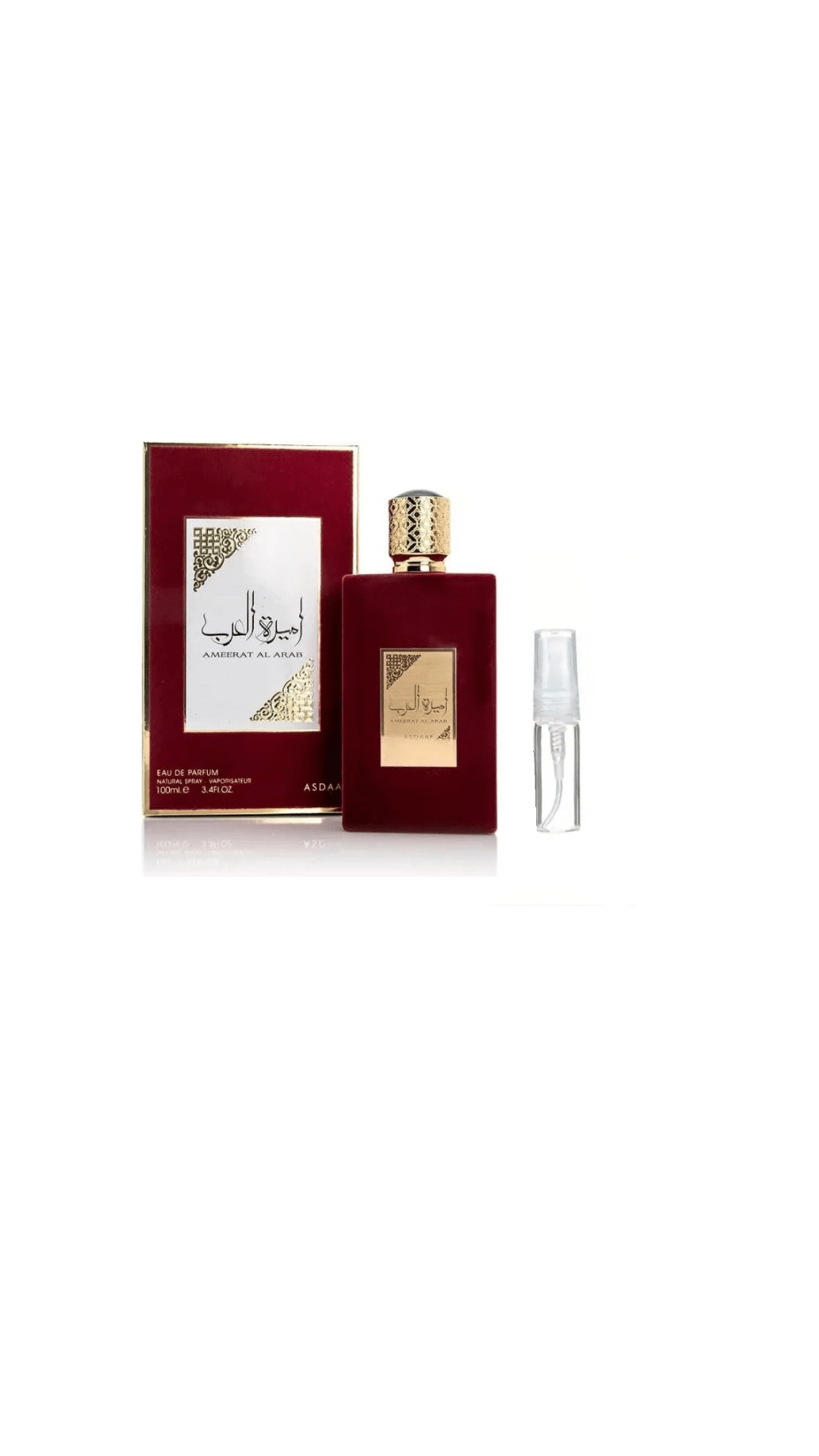 Ameraat Al Arab Asdaaf Eau De parfum 3ml Sample - Nessbeauty