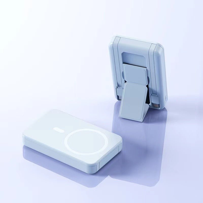 Magnetic Wireless Power Bank Magsafe With Cable - Nessbeauty