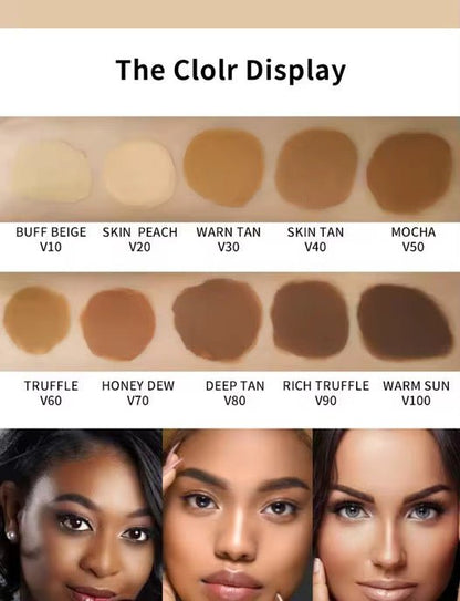 Nessbeauty Liquid Luxe Foundation waterproof - Nessbeauty