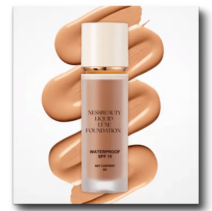 Nessbeauty Liquid Luxe Foundation waterproof - Nessbeauty